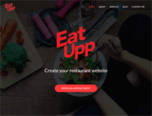 Tablet Screenshot of eatupp.com